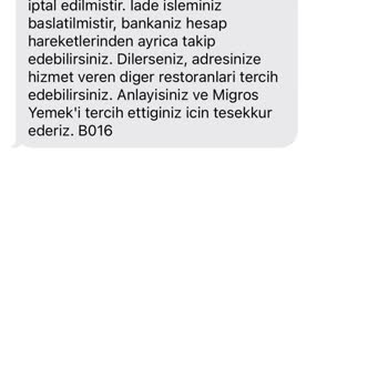 Migros Hemen Ve Yemekte Uzun Teslimat Süreleri Ve İptal Sorunu