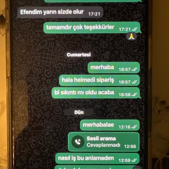 Aldığım Hizmette Büyük Mağduriyet Yaşadım
