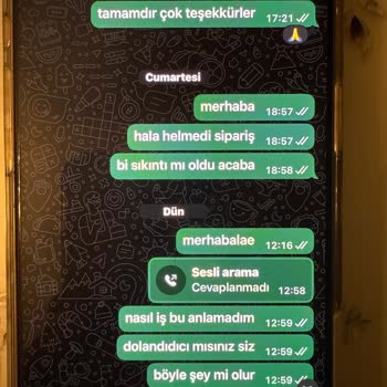 Aldığım Hizmette Büyük Mağduriyet Yaşadım