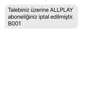 Bilgim Dışında Başlatılan Allplay Aboneliği Nedeniyle Haksız Fatura Yansıtılması
