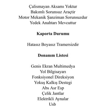 Sahibinden Satın Aldığım Araçta Gizlenen Kusurlar Ve Olumsuz Satıcı Davranışı