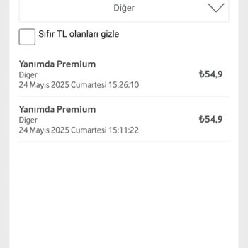Vodafone Yanımda Premium Hizmetinde Çift Ücretlendirme Ve Çözülmeyen İade Sorunu