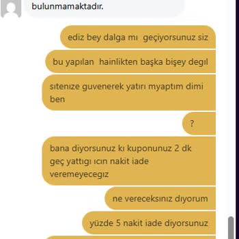 Nakit İade Vaadi Yerine Mağduriyet Yaşadım