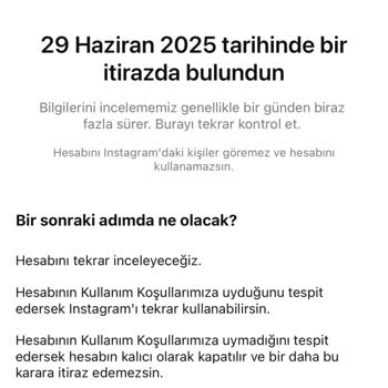 Instagram Hesabım Sebepsiz Yere Kapatıldı Mağduriyet Yaşıyorum
