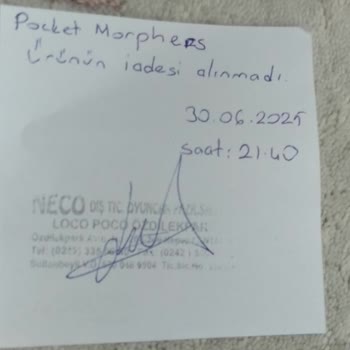 Satın Alınan Oyuncağın Kırık Çıkması Ve Mağaza Müdürünün Değişim Talebini Reddetmesi