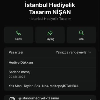 @istanbulhediyeliktasarim&nbsp;Sipariş Verip Ücretini Ödedim, Hediyeliklerim Teslim Edilmedi