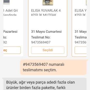 Eksik Gönderilen Masa Nedeniyle Yaşadığım Mağduriyet