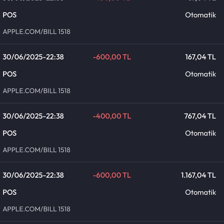 Apple İznim Olmadan Hesabımdan Para Çekmiş
