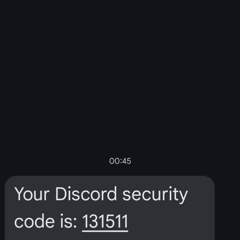 Bilgim Dışında Discord SMS Kodu Geldi Üyelik Talebiyle İlgim Yok