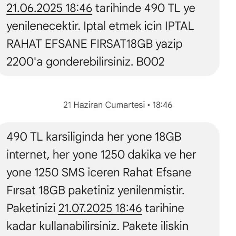 Turkcell'in Fahiş Fiyat Artışlarından Şikayetçiyim