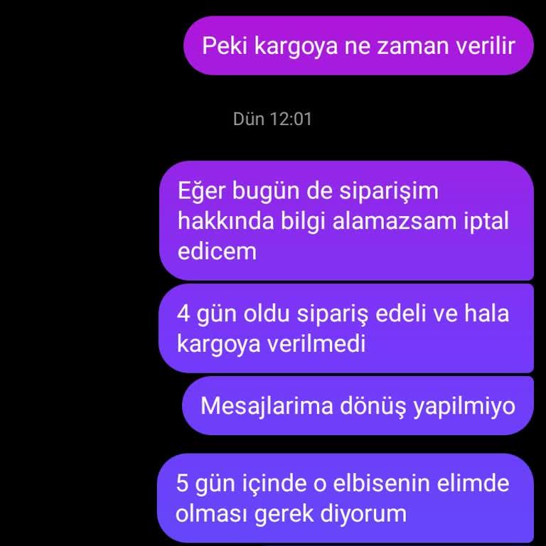 Siparişim Gönderilmedi, İletişime Geçilemiyor