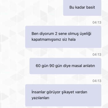 Üyeliğimi İptal Etmiyorlar Sürekli SMS Gönderiyorlar