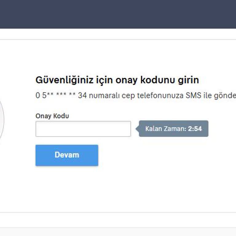 Telefon Numarası Değişikliği Sonrası Üyeliğe Erişemiyorum