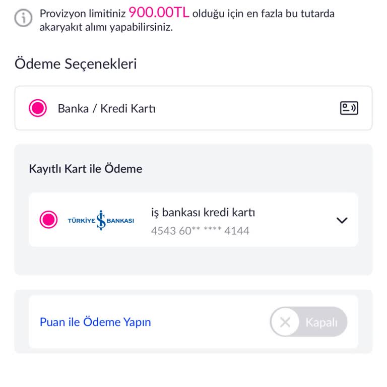 Araçta Ödeme İşlemi Sürekli Hata Veriyor, Kampanyadan Yararlanamıyorum