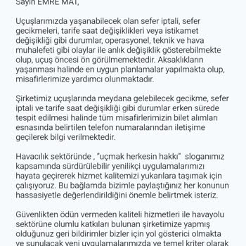 Fazla Ücret Ödeyip Rötarlı Uçuş Deneyimi Ve Yetersiz Müşteri Hizmeti