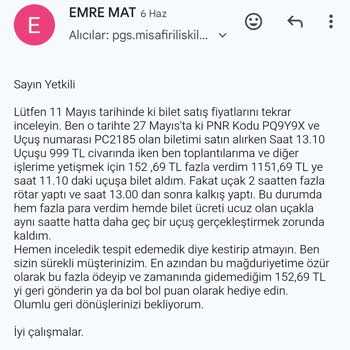 Fazla Ücret Ödeyip Rötarlı Uçuş Deneyimi Ve Yetersiz Müşteri Hizmeti