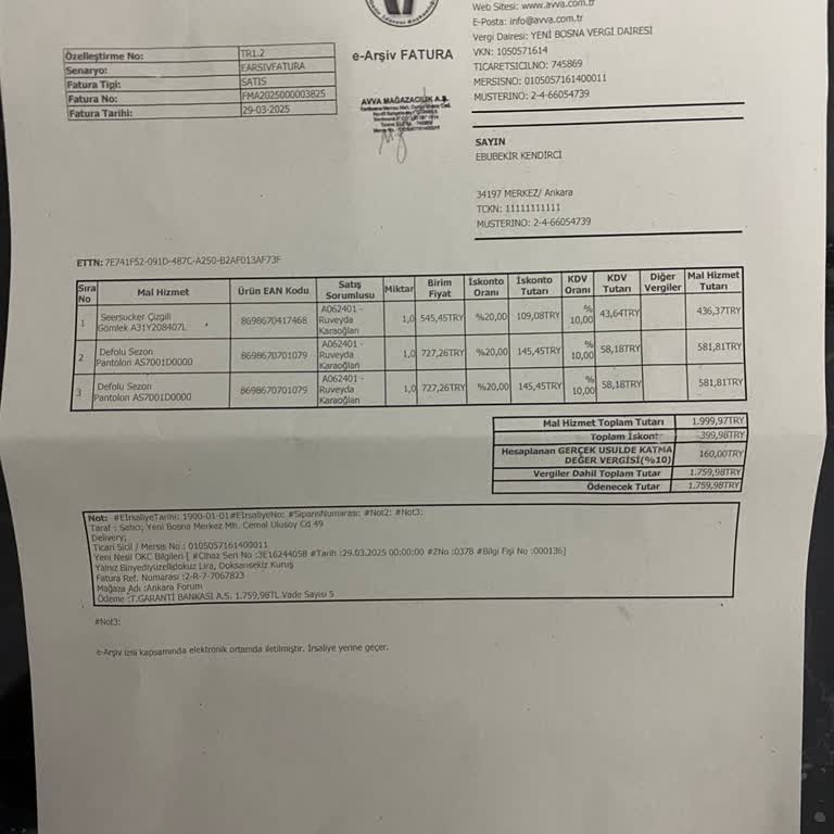 Outletten Alınan Pantolon 1 Ayda Yırtıldı İade Ve Değişim Yapılmıyor