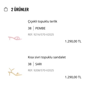 Sandaletler Kutusuz Ve Ezilmiş Şekilde Teslim Edildi