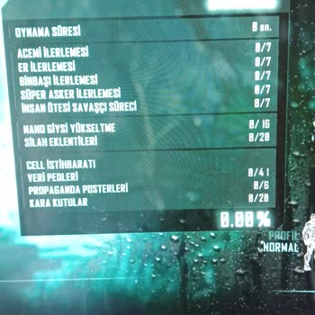 Crysis 3'te Profil Ve İlerleme Kaybı Sorunu