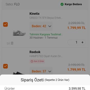 FLO Mağazasında Etiketli İndirimin Uygulanmaması Ve Yanıltıcı Bilgilendirme