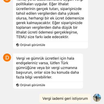 Temu'da Vergi İadesi Sorunu Ve Eksik Geri Ödeme