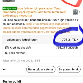 Temu İade Sürecinde Gümrük Vergisi İadesi Yapılmadı