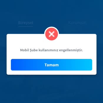 Halkbank Mobil Şubeye Erişim Engeli Nedeniyle Ödeme Yapamıyorum