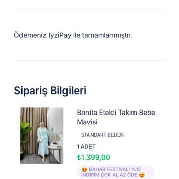 Siparişim Bir Aydır Gönderilmedi Ve İade Yapılmıyor