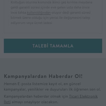 Koltuk Garanti Süresi İçinde İkinci Kez Kırıldı, Servis Ve Destek Sorunu