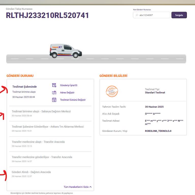 Teslimat Şubesinde Bekleyen Kargolarım Hatalı Notlarla Dağıtıma Çıkmıyor
