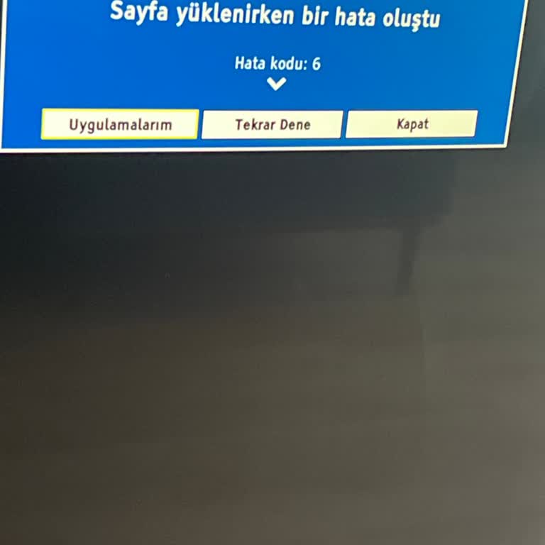 Grundig Televizyonum Yazılım Desteği Kesildiği İçin Temel Uygulamaları Kullanamıyorum