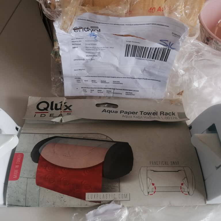 Siparişimde Eksik Parça: Kapaklı Kağıt Havluluk Kapaksız Geldi