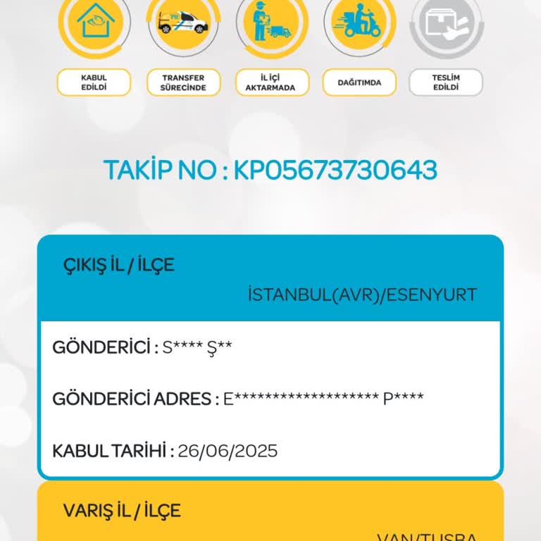 Kargomun Nerede Olduğu Belli Değil, Kimse Bilgi Vermiyor