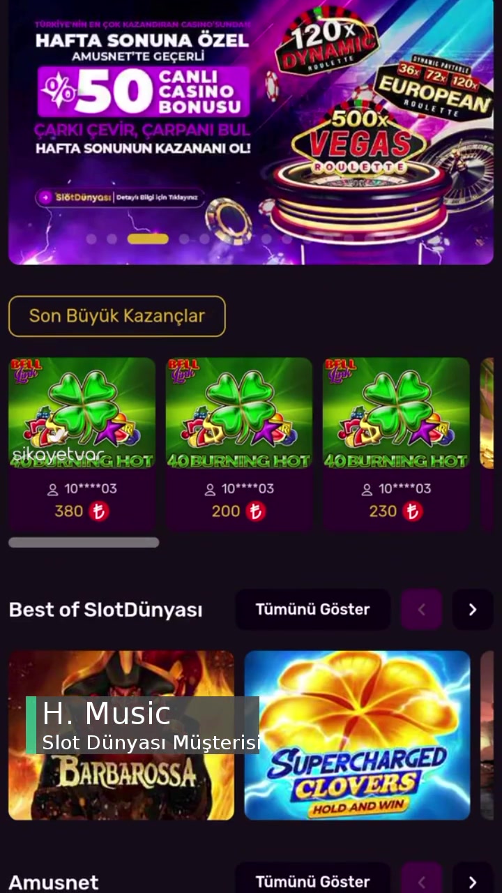 Slot Dünyası Mağduriyeti! videonun kapak resmi