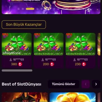 Slot Dünyası Mağduriyeti!