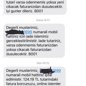 Türk Telekom İki Hattımın Haksız Cayma Bedelini İade Etmiyor