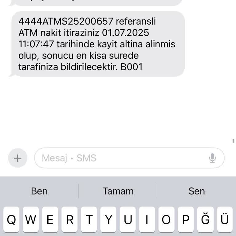 ATM Arızası Sonrası Param Kayboldu Müşteri Hizmetleri Belirsiz