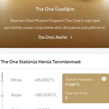 Beymen Online Alışverişte Kart Puanlarım Güncellenmiyor