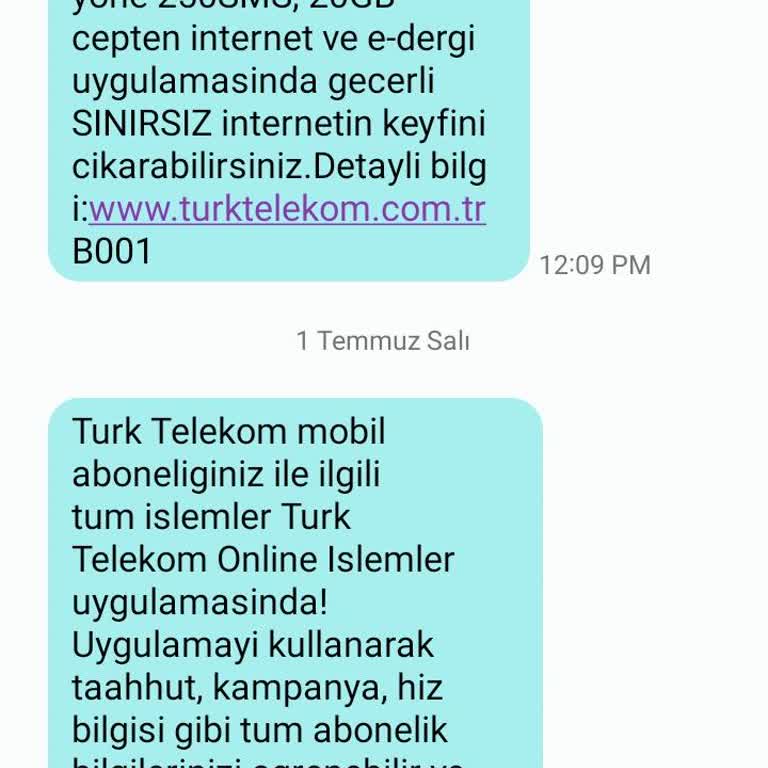 Türk Telekomda Müşteri Hizmetlerine Ulaşamıyorum Şebeke Sorunları Yaşıyorum