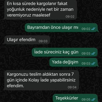 Siparişim Gönderilmedi, İletişim Yok, Mağduriyetim Giderilsin