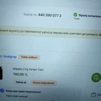 Yanlış Ve Güvensiz Yangın Söndürücü Gönderimi