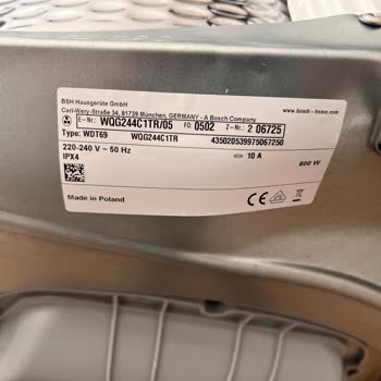 Kapalı Kutuda Teslim Edilen Bosch Kurutma Makinesinin Hasarlı Çıkması Ve Değişim Talebinin Reddedilmesi