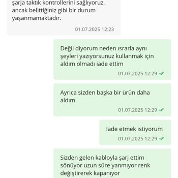 Arızalı LED Lamba İadesinde Satıcı Ve Platformdan Destek Alamama