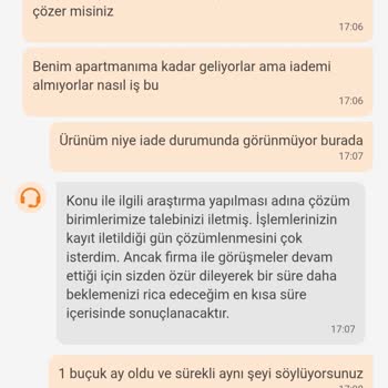 Bozuk Sehpa Ve Başarısız İade Süreci Nedeniyle Mağdur Oldum