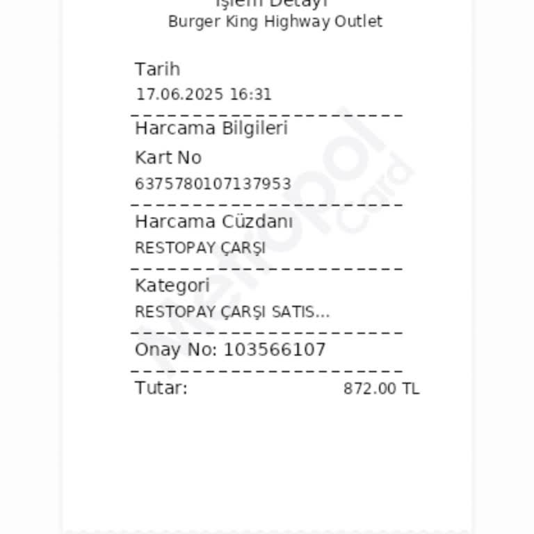 Burger King'de Çifte Ödeme Ve İade Sorunu: Param Geri Verilmiyor