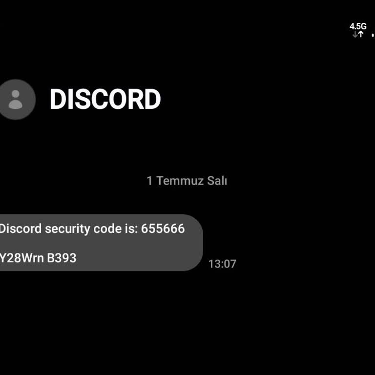 Kullanmadığım Uygulamadan Gelen Doğrulama Kodu Hakkında Şüpheli Durum
