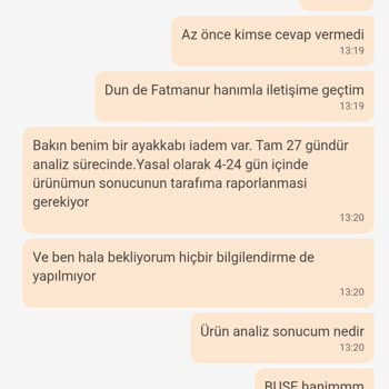 Trendyol'un Analiz Sürecindeki Gecikme Ve Müşteri Mağduriyeti