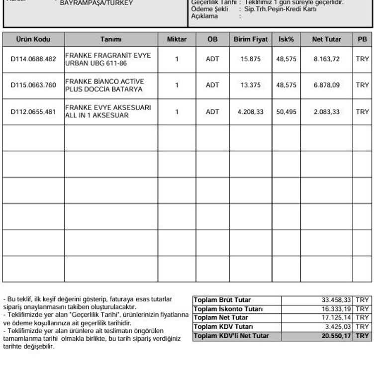 Vitra Suadiye'den Alınan Ürünler Aylardır Teslim Edilmiyor
