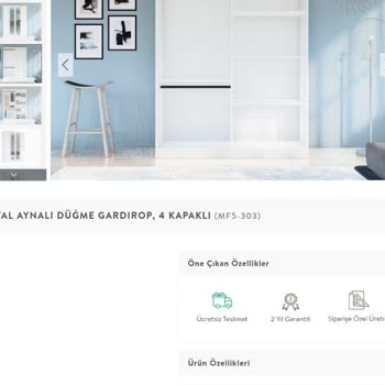 Kurulum Gecikti, Dolap Görseldeki Gibi Gelmedi, Ölçüler Yanıltıcı