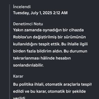 Haksız Ban Ve Destek Sürecinde Yaşanan Sorunlar